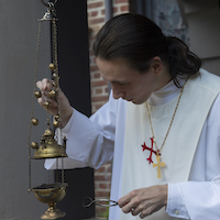 Acolyte with incense